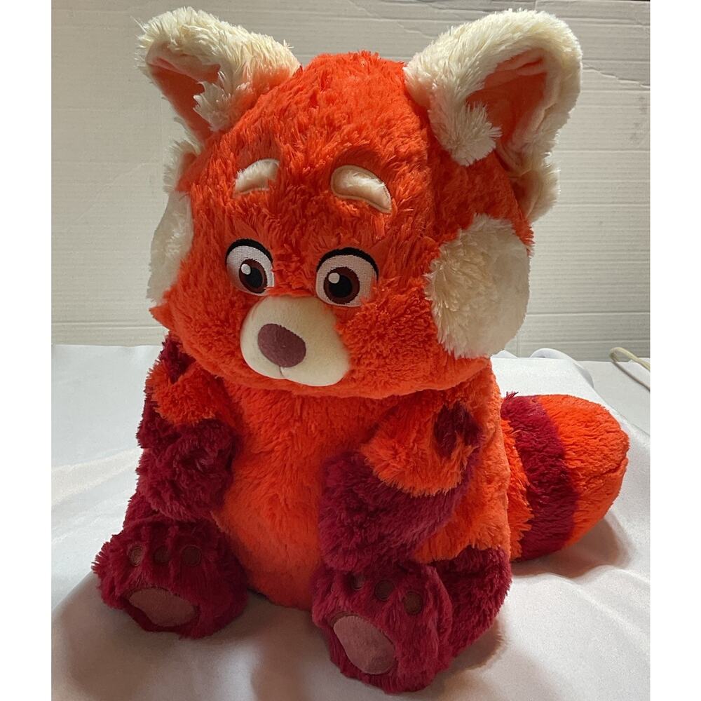 Disney Store Mei Red Panda Plush Turning Red 17” Stuffed Animal Soft Toy